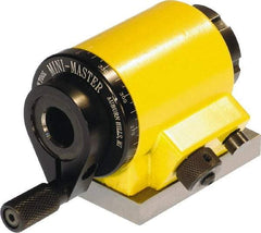 Suburban Tool - ER25 Compatible, 72 Increment, Horizontal Spin Collet Indexer - 1-7/8" High Center, 2-1/4" Wide x 3-3/16" Deep Base, 3" Overall Height, Manual Operation - Makers Industrial Supply