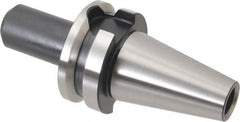 Parlec - BT30 Taper Shank 1/4" Hole End Mill Holder/Adapter - 13/16" Nose Diam, 2.38" Projection, Through-Spindle Coolant - Exact Industrial Supply