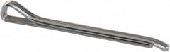 Made in USA - 7/64" Diam x 1-1/2" Long Hammerlock Cotter Pin - Grade 2, Zinc-Plated, Steel - Makers Industrial Supply