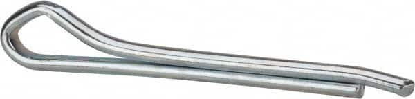 Made in USA - 5/16" Diam x 2-1/2" Long Hammerlock Cotter Pin - Grade 2, Zinc-Plated, Steel - Makers Industrial Supply