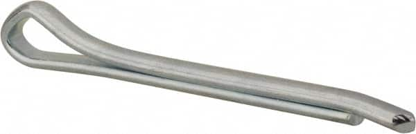 Made in USA - 5/16" Diam x 3" Long Hammerlock Cotter Pin - Grade 2, Zinc-Plated, Steel - Makers Industrial Supply