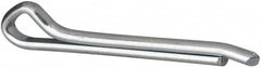 Made in USA - 3/8" Diam x 3" Long Hammerlock Cotter Pin - Grade 2, Zinc-Plated, Steel - Makers Industrial Supply