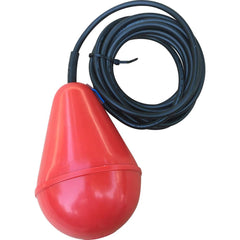 Float Switches; Pump Type: Float Switch; For Use With: Septic/Grinder Pumps; Float Style: Internally Weighted Float Switch; Voltage (AC): 3.3V DC; 120V AC; 220V AC; 12V DC; Horsepower: 1/2; Amperage Rating: 13.0000; Cord Length: 16; Mount Type: Drop-in; M