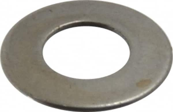 Gardner Spring - #8 Bolt, 0.164" ID, Grade 1074 Steel, Belleville Disc Spring - 0.343" OD, 0.028" High, 0.019" Thick - Makers Industrial Supply