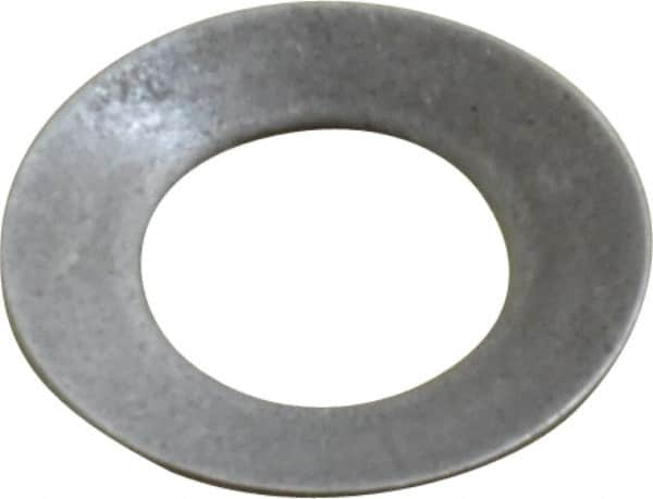 Gardner Spring - 3/16" Bolt, 0.19" ID, Grade 1074 Steel, Belleville Disc Spring - 3/8" OD, 0.027" High, 0.015" Thick - Makers Industrial Supply