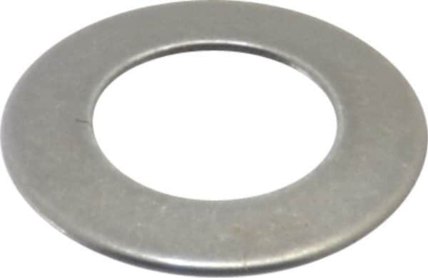 Gardner Spring - #12 Bolt, 0.22" ID, Grade 1074 Steel, Belleville Disc Spring - 7/16" OD, 0.031" High, 0.016" Thick - Makers Industrial Supply