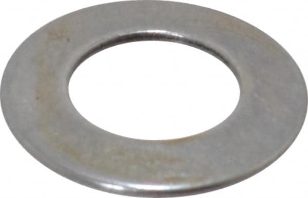 Gardner Spring - #12 Bolt, 0.22" ID, Grade 1074 Steel, Belleville Disc Spring - 7/16" OD, 0.032" High, 0.02" Thick - Makers Industrial Supply