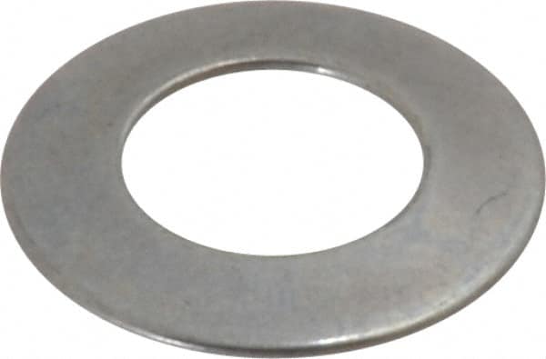 Gardner Spring - 1/4" Bolt, 0.255" ID, Grade 1074 Steel, Belleville Disc Spring - 1/2" OD, 0.034" High, 0.018" Thick - Makers Industrial Supply