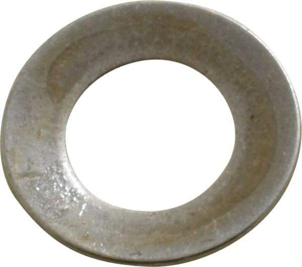 Gardner Spring - 1/4" Bolt, 0.255" ID, Grade 1074 Steel, Belleville Disc Spring - 1/2" OD, 0.036" High, 0.022" Thick - Makers Industrial Supply