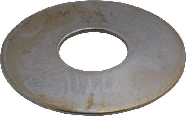 Gardner Spring - 1/4" Bolt, 0.255" ID, Grade 1074 Steel, Belleville Disc Spring - 3/4" OD, 0.049" High, 0.025" Thick - Makers Industrial Supply