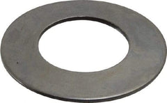 Gardner Spring - 7/16" Bolt, 0.442" ID, Grade 1074 Steel, Belleville Disc Spring - 7/8" OD, 0.059" High, 0.031" Thick - Makers Industrial Supply