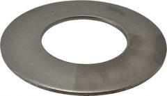 Gardner Spring - 2" Bolt, 2" ID, Grade 1074 Steel, Belleville Disc Spring - 4" OD, 1/4" High, 1/8" Thick - Makers Industrial Supply