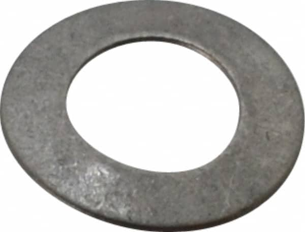 Gardner Spring - 3/32" Bolt, 0.093" ID, Grade 302 Stainless Steel, Belleville Disc Spring - 3/16" OD, 0.013" High, 0.007" Thick - Makers Industrial Supply