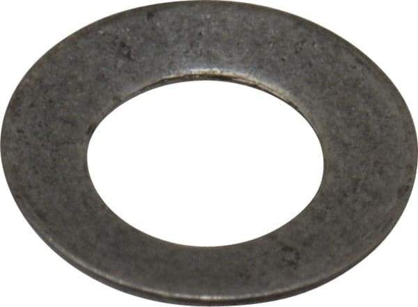 Gardner Spring - 3/32" Bolt, 0.093" ID, Grade 302 Stainless Steel, Belleville Disc Spring - 3/16" OD, 0.015" High, 0.01" Thick - Makers Industrial Supply