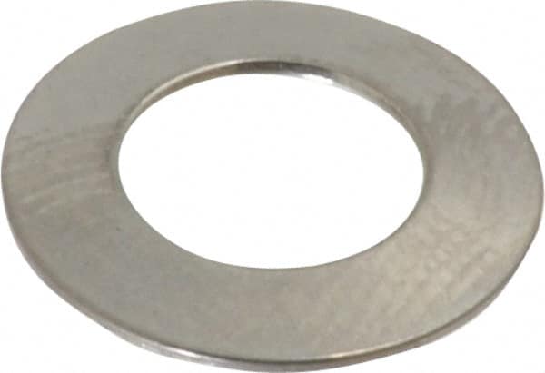 Gardner Spring - 1/4" Bolt, 0.255" ID, Grade 302 Stainless Steel, Belleville Disc Spring - 1/2" OD, 0.034" High, 0.018" Thick - Makers Industrial Supply