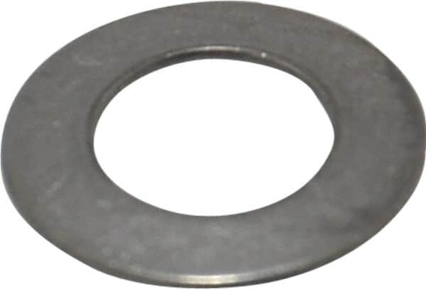 Gardner Spring - 1/4" Bolt, 0.255" ID, Grade 302 Stainless Steel, Belleville Disc Spring - 1/2" OD, 0.036" High, 0.022" Thick - Makers Industrial Supply