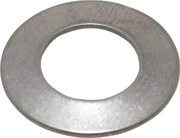 Gardner Spring - 3/8" Bolt, 0.38" ID, Grade 302 Stainless Steel, Belleville Disc Spring - 3/4" OD, 0.051" High, 0.028" Thick - Makers Industrial Supply