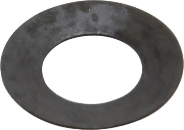 Gardner Spring - 0.2047" ID, Grade 1074 Steel, Belleville Disc Spring - 0.3937" OD, 0.0217" High, 0.0098" Thick - Makers Industrial Supply