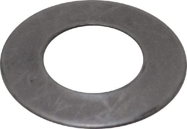 Gardner Spring - 0.3228" ID, Grade 1074 Steel, Belleville Disc Spring - 0.6299" OD, 0.0354" High, 1/64" Thick - Makers Industrial Supply