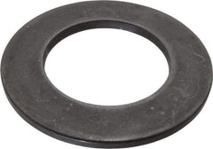 Gardner Spring - 1.5945" ID, Grade 50 CrV Chrome Vanadium Steel, Belleville Disc Spring - 2.7559" OD, 0.2441" High, 0.1969" Thick - Makers Industrial Supply