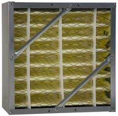 Extract-All - 6 Inch Thick x 12 Inch Wide, Synthetic 95 Percent Rigid Cell Air Filter - Exact Industrial Supply