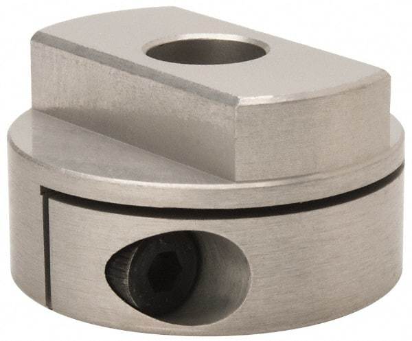 Lovejoy - 3/8" Max Bore Diam, Flexible Oldham Coupling - 1.26" OD, 1.772" OAL, Aluminum Hub with Polyacetal Insert, Order 2 Hubs with Same OD & 1 Insert for Complete Coupling - Makers Industrial Supply