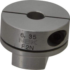 Lovejoy - 1/4" Max Bore Diam, Flexible Oldham Coupling - 0.984" OD, 1.535" OAL, Aluminum Hub with Polyacetal Insert, Order 2 Hubs with Same OD & 1 Insert for Complete Coupling - Makers Industrial Supply