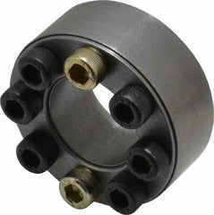 Climax Metal Products - M6 Thread, 1" Bore Diam, 1.969" OD, Shaft Locking Device - 9 Screws, 8,027 Lb Axial Load, 1.969" OAW, 0.669" Thrust Ring Width, 334 Ft/Lb Max Torque - Makers Industrial Supply