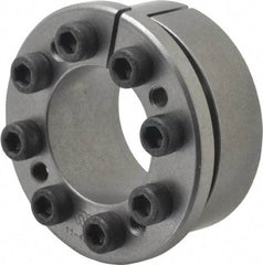 Climax Metal Products - M6 Thread, 1-3/8" Bore Diam, 2.362" OD, Shaft Locking Device - 8 Screws, 10,024 Lb Axial Load, 2.618" OAW, 0.669" Thrust Ring Width, 574 Ft/Lb Max Torque - Makers Industrial Supply