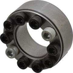 Climax Metal Products - M6 Thread, 30mm Bore Diam, 55mm OD, Shaft Locking Device - 10 Screws, 8,919 Lb Axial Load, 2.165" OAW, 0.669" Thrust Ring Width, 439 Ft/Lb Max Torque - Makers Industrial Supply