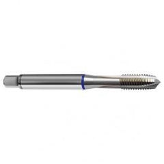 M2.5x0.45 6H 3-Flute PM Cobalt Blue Ring Spiral Point Plug Tap-Bright - Makers Industrial Supply