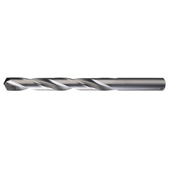 13/32 RHS / RHC HSS+TCT 118 Degree 4-Facet Point Carbide Tipped Jobber Drill - Bright - Exact Industrial Supply