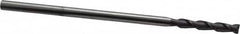 Accupro - 1/4", 1-1/2" LOC, 1/4" Shank Diam, 6" OAL, 2 Flute, Solid Carbide Square End Mill - Single End, AlTiN Finish, Spiral Flute, 40° Helix, Centercutting, Right Hand Cut, Right Hand Flute - Makers Industrial Supply