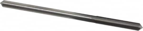 Chucking Reamer: 0.119″ Dia, 2-1/4″ OAL, 5/8″ Flute Length, Straight Shank, Solid Carbide 4 Flute, RH