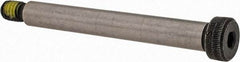 Value Collection - 3/8" Shoulder Diam x 3" Shoulder Length, 5/16-18 UNC, Hex Socket Shoulder Screw - 4140 Alloy Steel with Nylon Locking Patch, 1/4" Head Height x 9/16" Head Diam - Makers Industrial Supply