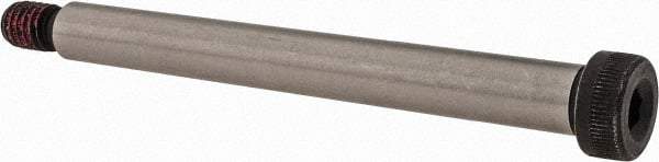 Value Collection - 3/8" Shoulder Diam x 3-1/2" Shoulder Length, 5/16-18 UNC, Hex Socket Shoulder Screw - 4140 Alloy Steel with Nylon Locking Patch, 1/4" Head Height x 9/16" Head Diam - Makers Industrial Supply