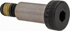 Value Collection - 1/2" Shoulder Diam x 1" Shoulder Length, 3/8-16 UNC, Hex Socket Shoulder Screw - 4140 Alloy Steel with Nylon Locking Patch, 5/16" Head Height x 3/4" Head Diam - Makers Industrial Supply