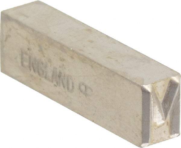 Pryor - Letter M, Individual Hardened Steel Type - 3/16 Inch Character - Makers Industrial Supply