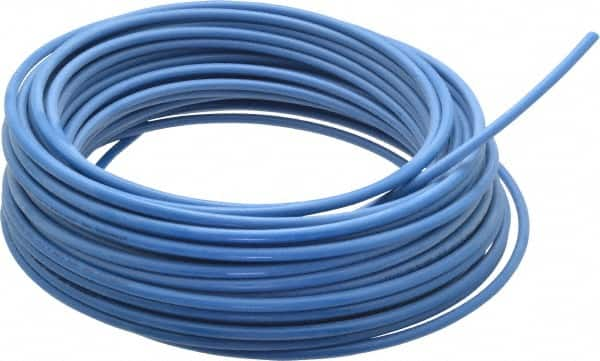 Coilhose Pneumatics - 11/64" ID x 1/4" OD, 0.04" Wall Thickness, 100' Long, Nylon 11 Tube - Blue, 150 Max psi - Makers Industrial Supply