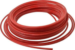 Coilhose Pneumatics - 11/64" ID x 1/4" OD, 0.04" Wall Thickness, 100' Long, Nylon 11 Tube - Red, 150 Max psi - Makers Industrial Supply