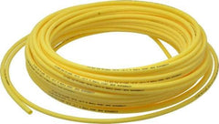 Coilhose Pneumatics - 11/64" ID x 1/4" OD, 0.04" Wall Thickness, 100' Long, Nylon 11 Tube - Yellow, 150 Max psi - Makers Industrial Supply