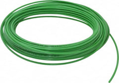 Coilhose Pneumatics - 3/32" ID x 5/32" OD, 0.32" Wall Thickness, 100' Long, Nylon 11 Tube - Green, 150 Max psi - Makers Industrial Supply