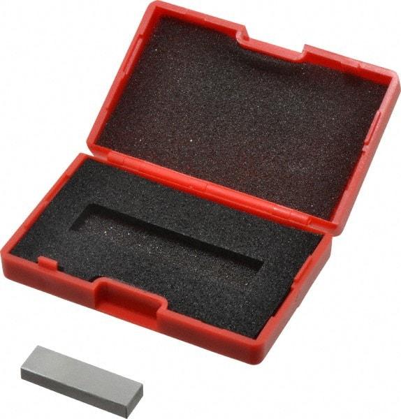 SPI - 0.18" Rectangular Steel Gage Block - Accuracy Grade 0, Includes NIST Traceability Certification - Makers Industrial Supply