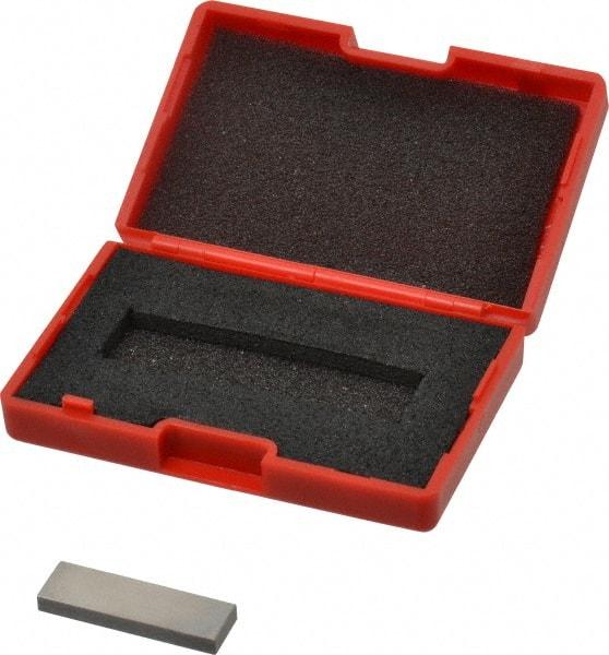 SPI - 0.126" Rectangular Steel Gage Block - Accuracy Grade AS-1, Includes NIST Traceability Certification - Makers Industrial Supply