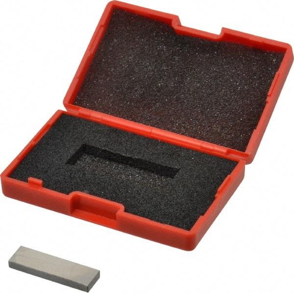 SPI - 0.128" Rectangular Steel Gage Block - Accuracy Grade AS-1, Includes NIST Traceability Certification - Makers Industrial Supply