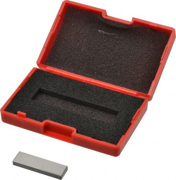 SPI - 0.13" Rectangular Steel Gage Block - Accuracy Grade AS-1, Includes NIST Traceability Certification - Makers Industrial Supply