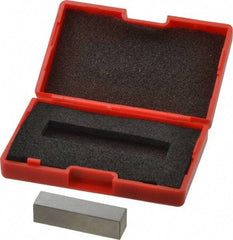 SPI - 0.35" Rectangular Steel Gage Block - Accuracy Grade AS-1, Includes NIST Traceability Certification - Makers Industrial Supply