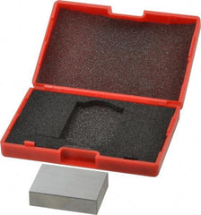 SPI - 0.95" Rectangular Steel Gage Block - Accuracy Grade AS-1, Includes NIST Traceability Certification - Makers Industrial Supply