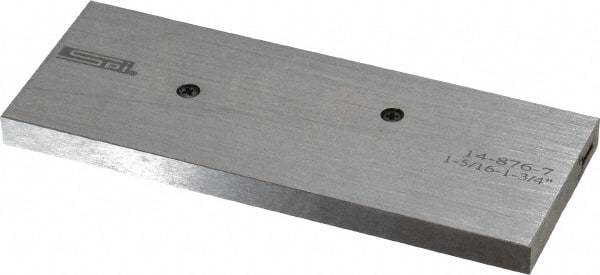 SPI - 1-5/16 to 1-3/4" Adjustable Parallel - 4-3/16" Long x 9/32" Thick - Makers Industrial Supply