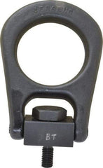 Jergens - 2,500 Lb Load Capacity Forged Center Pull Hoist Ring - 28 Ft/Lb Torque, 1/2 - 13 Thread, Alloy Steel - Makers Industrial Supply